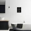 Stupell Industries What Happens In The Bathroom, 14" x 11" - 2 of 4