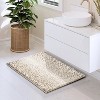 Hearth & Harbor Bathroom Rugs, Machine Washable Chenille Bath Mat for Bathroom - 2 of 4