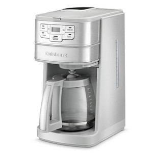Cuisinart 12c Automatic Grind Brew Drip Coffeemaker Dgb 400ss Stainless Steel Coffee Maker With Grinder 12 Cup Capacity Target