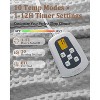 TackView Wireless Heated Blanket,LCD Controller, 6 Heat Settings , Auto Off, UL&ETL Certified - 3 of 4
