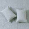 Patina Vie 100% Cotton Stitched 3 Piece Quilt and Sham Set - 3 of 4