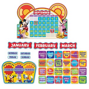 Eureka® Mickey Mouse Clubhouse® Calendar Bulletin Board Set - 1 of 3