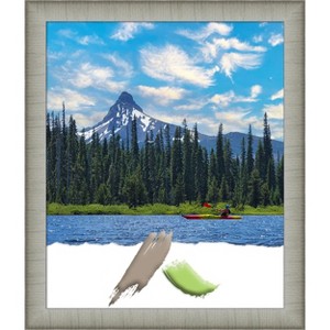 Amanti Art Elegant Brushed Narrow Picture Frame - 1 of 4