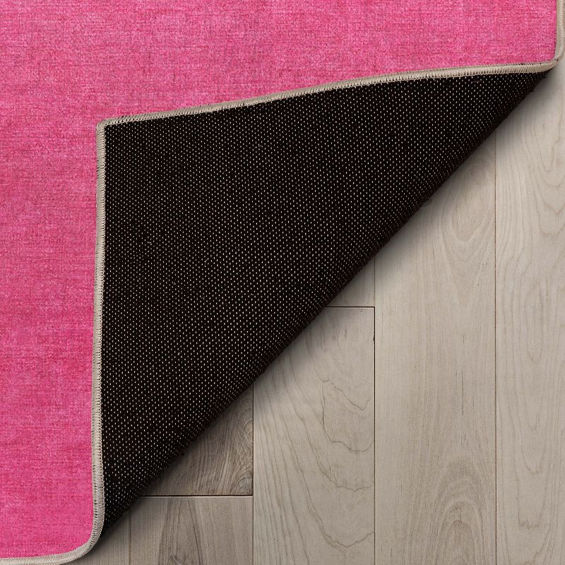 Well Woven Apollo Washable Area Rug - Hot Pink Modern Ombre - For Living Room, Bedroom and Office, 6 of 8