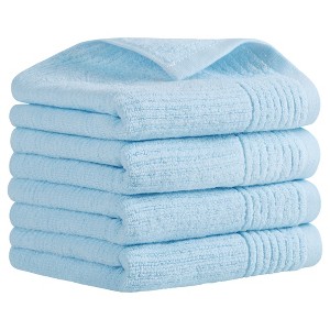 REGALWOVEN Cotton Bathroom Soft Absorbent Bathroom Hand Towel 14" x 28" - 1 of 4