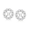 Ross-Simons 1.00 ct. t.w. Diamond Earring Jackets in 14kt White Gold - 3 of 4