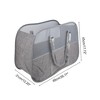 Unique Bargains Back-shoulder Style Laundry Basket 26.77"x12.20"x17.72" 1 Pc - 4 of 4