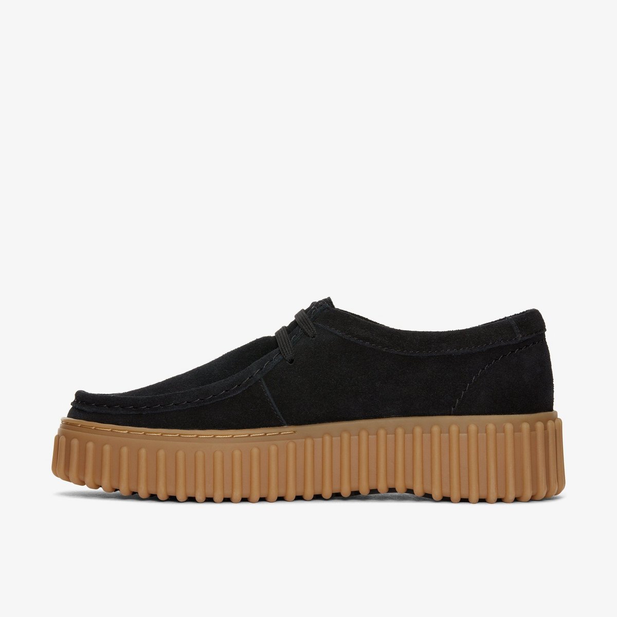 Обувь Clarks Womens Torhill Bee Black Suede Shoes 8 Medium — фото 3