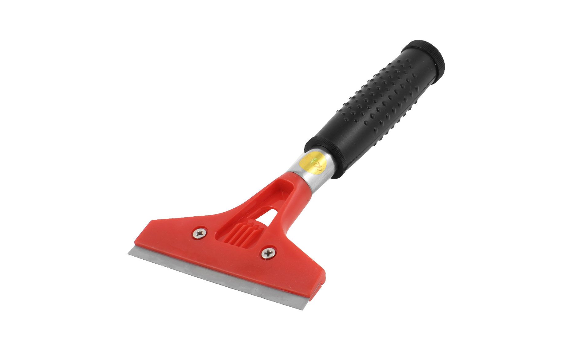 Unique Bargains Metal Car Window Film Scraper Tool Black Red 7.5" Height 1 Pc
