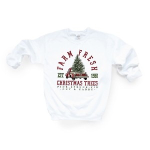 Simply Sage Market Women's Graphic Sweatshirt Farm Fresh Cut and Carry - 1 of 2