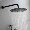Shower System with Shower Head, Hand Shower, Slide Bar, Bodysprays, Shower Arm, Hose, Valve Trim, and Lever Handles - 2 of 4