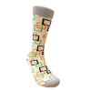Colorful Square Pattern Socks (Women's Sizes Adult Medium) from the Sock Panda - 2 of 3