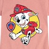 Girls' - Paw Patrol - Marshall Fire Fighter Sketch Fitted Short Sleeve Graphic T-Shirt - 2 of 4