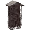 More Birds Black/Brown Cake Suet Buffet Bird Feeder with Metal Roof - 3 of 3