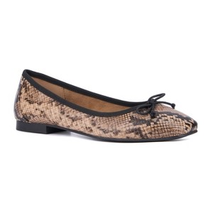 New York & Company Women's Paulina- Square Toe Ballet Flats - 1 of 4