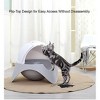 Tree City - Modern Space Capsule Style Cat Litter Box - Safe, Cozy and Easy to Clean In a Private Space - 4 of 4