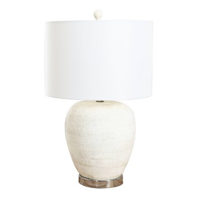 beige bedside lamp