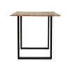 NicBex Dining Table 55" Modern Rectangular Wooden Dining Table with Metal Legs for Dining Room - 2 of 4