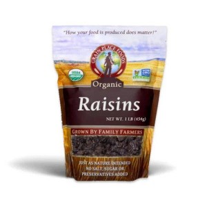 Organic Raisins | 1 lb | Grain Place Foods - 1 of 2