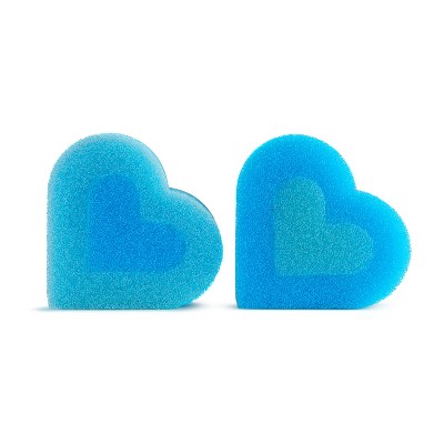 blue cleaning sponge