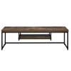 59.5" Industrial TV Stand with 1 Open Shelf for Media Storage and TVs up to 60 Inches for Living Room and Bedroom - 2 of 4