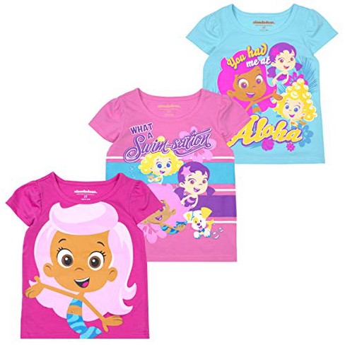 Bubble Guppies Toddler Girl Shirt & Shorts Outfit Set New 4T Molly Bubble Puppy 
