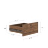 Sapphtopaz Modern Nightstand with Charging Station & Night Light Bedside Table with Bookshelf & Drawers Side Table for Bedroom,Living Room - 4 of 4