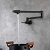 Cobbe Contemporary Wall Mounted Pot Filler Kitchen Faucet - 4 of 4