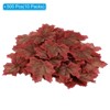Unique Bargains Wedding Party Thanksgiving Halloween Decoration Autumn Artificial Maple Leaves - 3 of 4