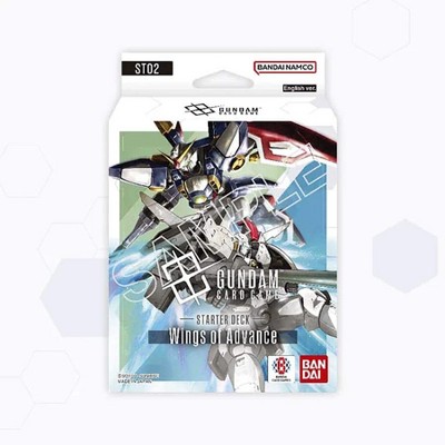 Bandai Gundam Card Game Starter Deck - Wings of Advance (ST02) - 50 Cards