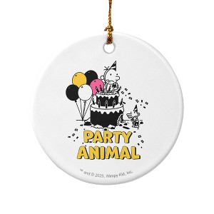 Diary of a Wimpy Kid Party Animal Porcelain Holiday Christmas Tree Ornament  2.8" (7.1 cm) - 1 of 4