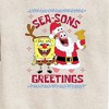 Boys' - SpongeBob SquarePants - Seasons Greetings Bikini Bottom Graphic Long Sleeve Fleece Sweatshirt - 2 of 4