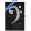 Trends International Bass Clef - Chalk Unframed Wall Poster Prints - 3 of 4