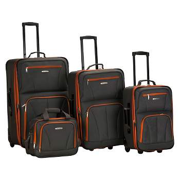 Rockland Journey 4pc Softside Luggage Set