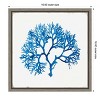 Amanti Art Blue Coral I by Aimee Wilson Canvas Wall Art Print Framed 16 x 16-in. - 4 of 4