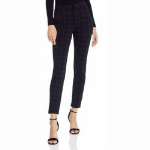 Women's Stretch High Rise Ponte Slim Pants - AQUA - 1 of 2