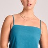 Vitamin A Women's Crepe Jade Mini Swim Cover Up Dress - Blue - 3 of 4