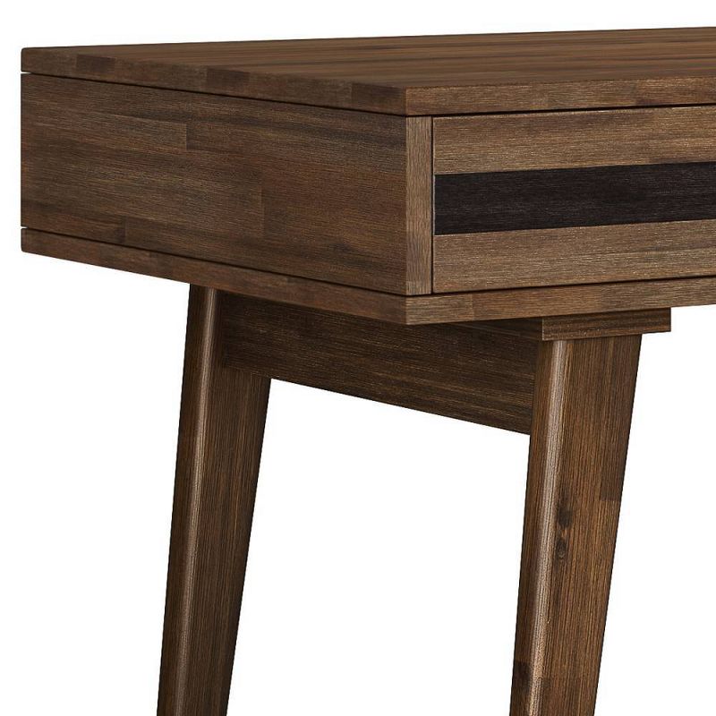 Wright Desk Rustic Natural Aged Brown - WyndenHall, 4 of 12