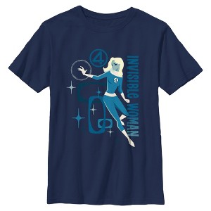 Boys The Fantastic Four: First Steps Retro Invisible Woman T Shirt - 1 of 4