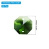 Unique Bargains Crystal Pendants Octagon Beads for DIY Lamp Arts Crafts Decoration 60 Pcs - 2 of 4