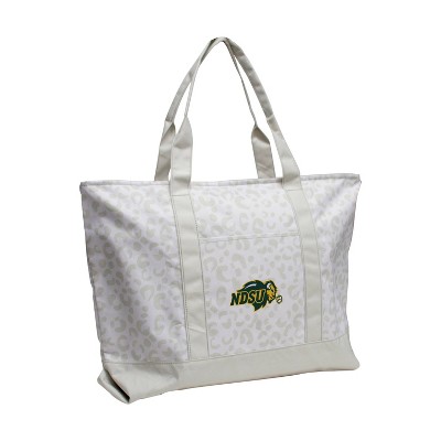 NCAA North Dakota State Bison Leopard Pattern Tote