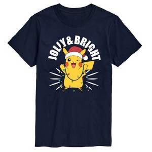 Men's - Pokémon - Holiday Designs Short Sleeve Graphic T-Shirt - 1 of 4