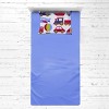Bacati - Transportation Blue Red Green Navy Orange 3 pc Toddler Sheet Set - 3 of 4