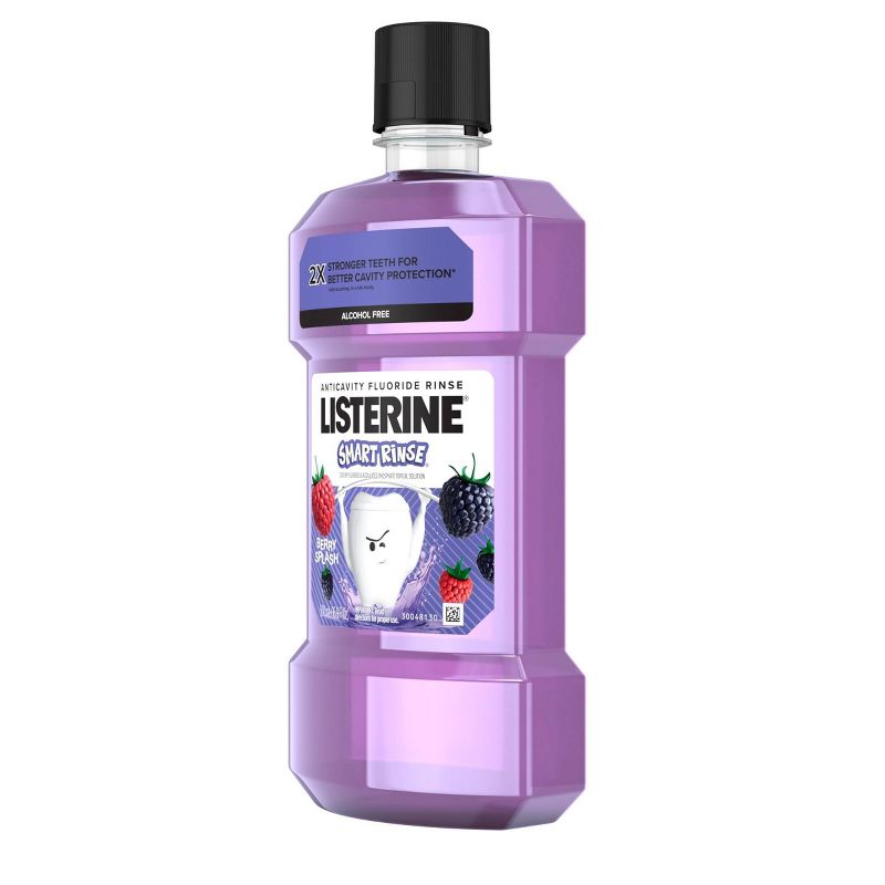 Listerine Smart Rinse Mouthwash Berry Splash - 16.9 fl oz, 5 of 10