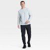 Men's Active Comfort Fleece Crewneck Sweatshirt - All In Motion™ - 3 of 3