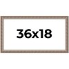 PosterPalooza | Panoramic Ornate Gold Picture Frame - UV Acrylic, Foam Board Backing, Hanging Hardware - 2 of 4