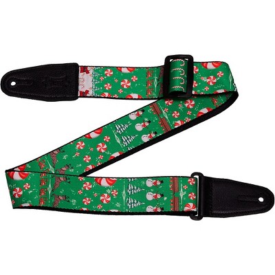 Levy's 2" Christmas Guitar Strap Holiday Gift Wrap