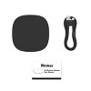 Just Wireless 10W Qi Wireless Charging Pad with 4' TPU Charging Cable - Black - image 4 of 4