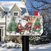 Wagon Gnome Winter Mailbox Cover  - Standard Size - Briarwood Lane - 2 of 3