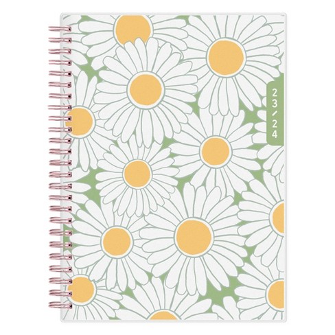 2023 - 2024 Weekly + Monthly Planner - Painted Floral (7 x 8.75 inches)